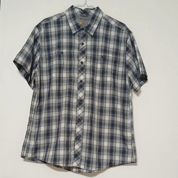 Eddie Bauer Other - Eddie Bauer Men's Short Sleeve Plaid Performance Shirt Size M